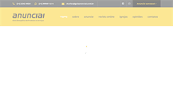Desktop Screenshot of guiaanunciai.com.br